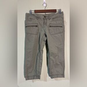 Natural Reflections vintage cargo utility cropped pants size 4